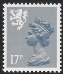 S43a  17p phos. grey-blue  TII  Litho Waddington  U/M (MNH)