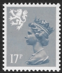 S43ea  17p phos. grey-blue  TII  Litho Waddington  U/M (MNH)