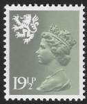 S45  19½p  phos.  olive-grey  Litho Waddington U/M (MNH)