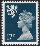 S58  17p CB deep blue  Litho Questa  U/M (MNH)