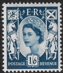 S6  1/6d  2B  grey-blue  crowns wmk.  Harrison  U/M (MNH)