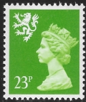 S68  23p 2B  bright green  Litho Questa  U/M (MNH)