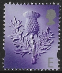 S96  'E' 2B  thistle  Gravure Questa  U/M (MNH)