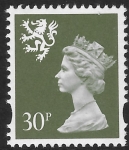 S86  30p  2B  deep olive  Litho Questa  U/M (MNH)