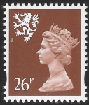 S85  26p  2b  red-brown Litho Questa  U/M (MNH)