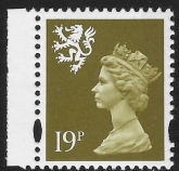 S82  19p RB  bistre  Litho  Questa  U/M (MNH)