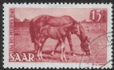 1949 SAAR SG.262 Horse Day. very fine used. (cat. val. £50.00)