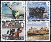 2019 Falkland Islands. SG.1426-9 Wrecks  3rd series set 4 values U/M (MNH)