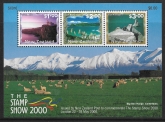 2000 New Zealand  MS.2328  Stamp Show 2000 International Stamp Exhibition London. Mini Sheet U/M (MNH)