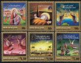 2001 New Zealand. SG.2439-44 Christmas Carols  set 6 values U/M (MNH)