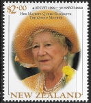 2002 New Zealand  SG.2509 Queen Elizabeth the Queen Mother Commemoration U/M (MNH)