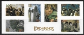 2002 New Zealand SG.2556-61 Lord of The Rings (2nd Issue) Self adhesive sheetlet of 6 U/M (MNH)