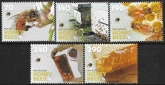 2013 New Zealand SG.3463-7  Honey Bees set 5 values U/M  (MNH)