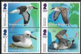 2018 Tristan Da Cunha. SG1244-7 Migratory Species  set 4 values U/M (MNH)