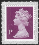U2920  1p 2B deep crimson  M19L  SBP  T3 Walsall/ISP U/M (MNH)
