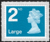 U3000 2nd Large bright blue  M18L  SBPT3  Walsall/ISP  U/M (MNH)