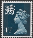 W 18   4½p  2B grey-blue  Harrison U/M (MNH)