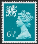 W 22  6½p  CB  greenish blue  Harrison U/M (MNH)