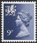 W 27 9p  2B  violet  Harrison U/M (MNH