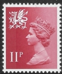 W 31 11p 2B  scarlet  Harrison U/M (MNH)