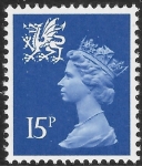 W 34  15p  phos.  ultramarine  Harrison  U/M (MNH)
