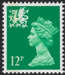 W 36  12p  SB bright emerald  Questa  U/M (MNH)