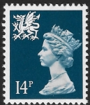W 40  14p CB  deep blue  Questa  U/M (MNH)