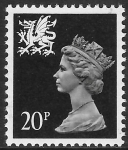 W 52  20p phos. brown-black  Questa U/M (MNH)