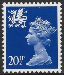 W 53  20½p  phos. ultramarine  Questa  U/M (MNH)
