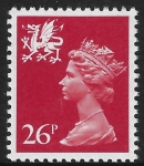 W 61 26p phos. Rosine Type 1 Questa  U/M (MNH)