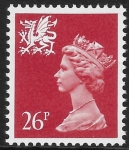 W 61a 26p phos. Rosine perf 15 x 14 Type 2 Questa  U/M (MNH)