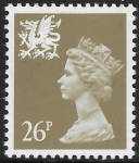 W 62 26p phos. drab  Questa  U/M (MNH)