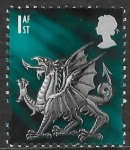 W 84  1st 2B  dragon   Walsall  U/M (MNH)