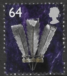 W 86  64p 2B feathers  Walsall  U/M (MNH)