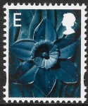 W 100  'E'  daffodil  DLR  U/M (MNH)