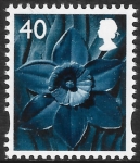W 101   40p 2B  daffodil  DLR  U/M (MNH)