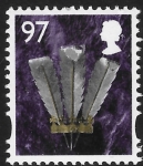 W 113  97p  2B  feathers  DLR  U/M (MNH)