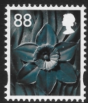 W 125  88p  2B  daffodil  Cartor  U/M (MNH)