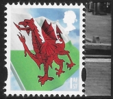 W 148  1st  2B Flag/Dragon  DY9 20/2/14 (litho)  Enschede   U/M (MNH)