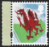 W 148  1st  2B Flag/Dragon DY18  (litho) ISP   U/M (MNH)