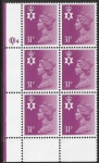 NI 64  31p  type 1  cyld. Q4  Questa U/M (MNH)