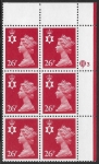 NI 60  N. Ireland 26p rosine  type 1  cyld. Q3 row 1  Questa  U/M (MNH)