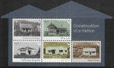 2014  New Zealand  MS.3540  Contruction of a Nation  mini sheet U/M (MNH)