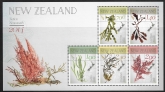 2014  New Zealand  MS3534  Native Sea Weeds. mini sheet U/M (MNH)