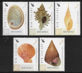 2015  New Zealand  SG.3678-82  Native sea shells set 5 values U/M (MNH)