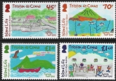 2019 Tristan Da Cunha  SG.1260-3  Through Their Eyes   set 4 values U/M (MNH)