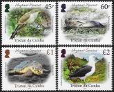 2019  Tristan Da Cunha  SG.1264-7  Vagrant Species  set 4 values U/M (MNH)