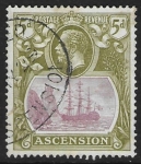 1924 Ascension.  SG.15d  5d purple and olive green. fine used.