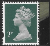 U3071   2p 2B deep green M19L  MPIL  DY32   ISP U/M (MNH)