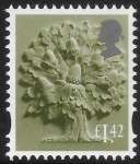 EN61   £1.42 Oak Tree (new typeface)  Litho ISP/Cartor. U/M (MNH)